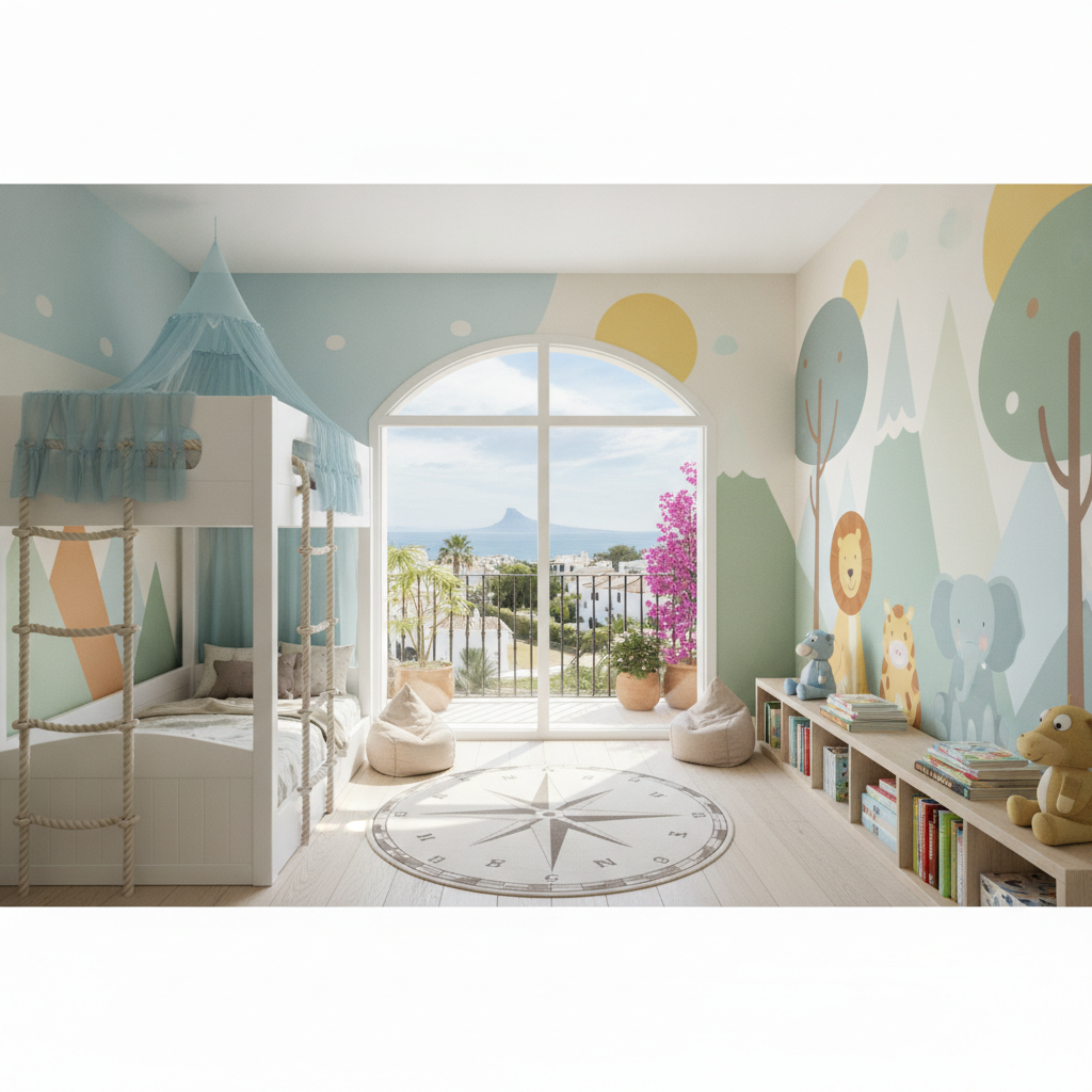 Ideas creativas para pintar habitaciones infantiles en Manilva