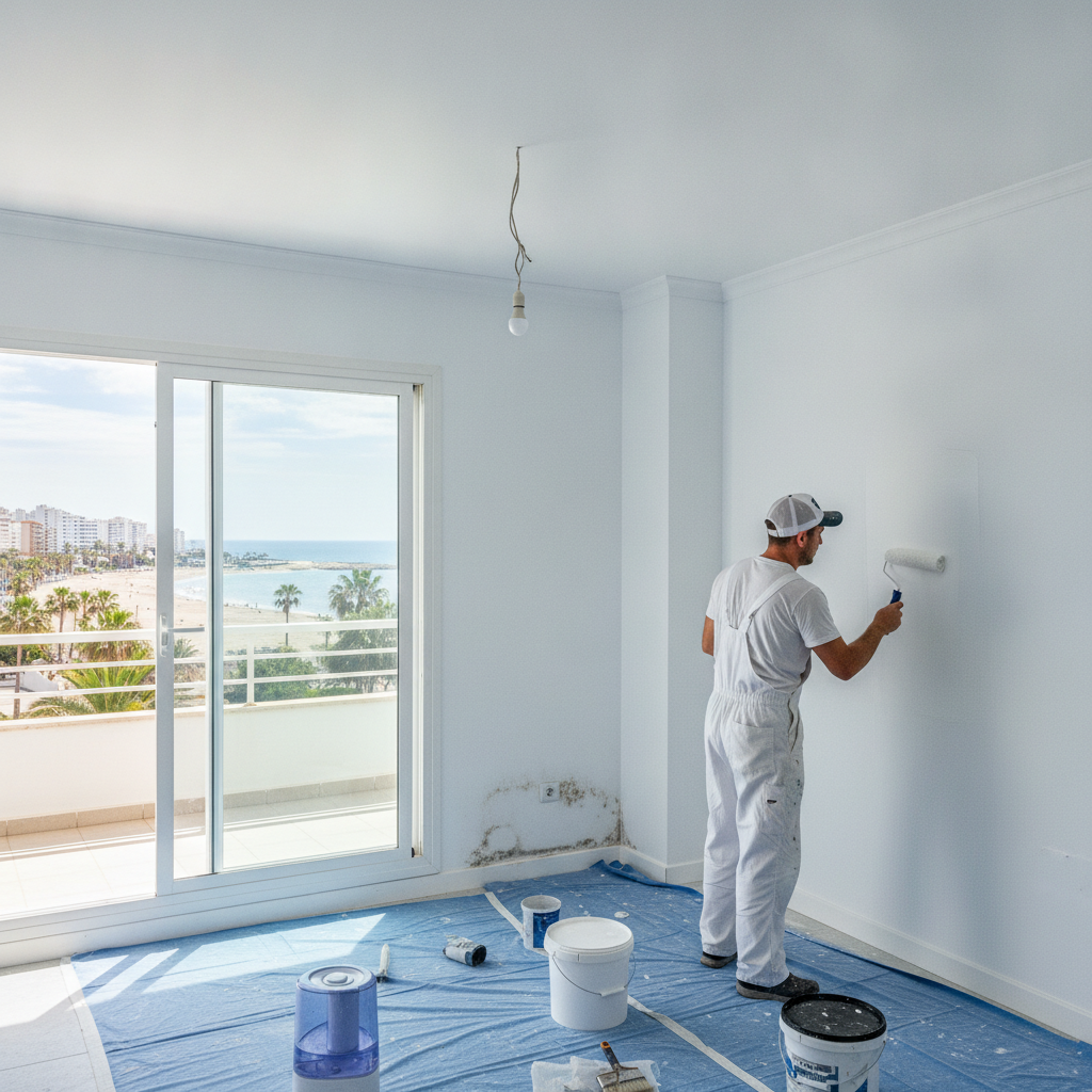 Soluciones definitivas: Pintura anti-condensación para evitar paredes negras en apartamentos de Torr