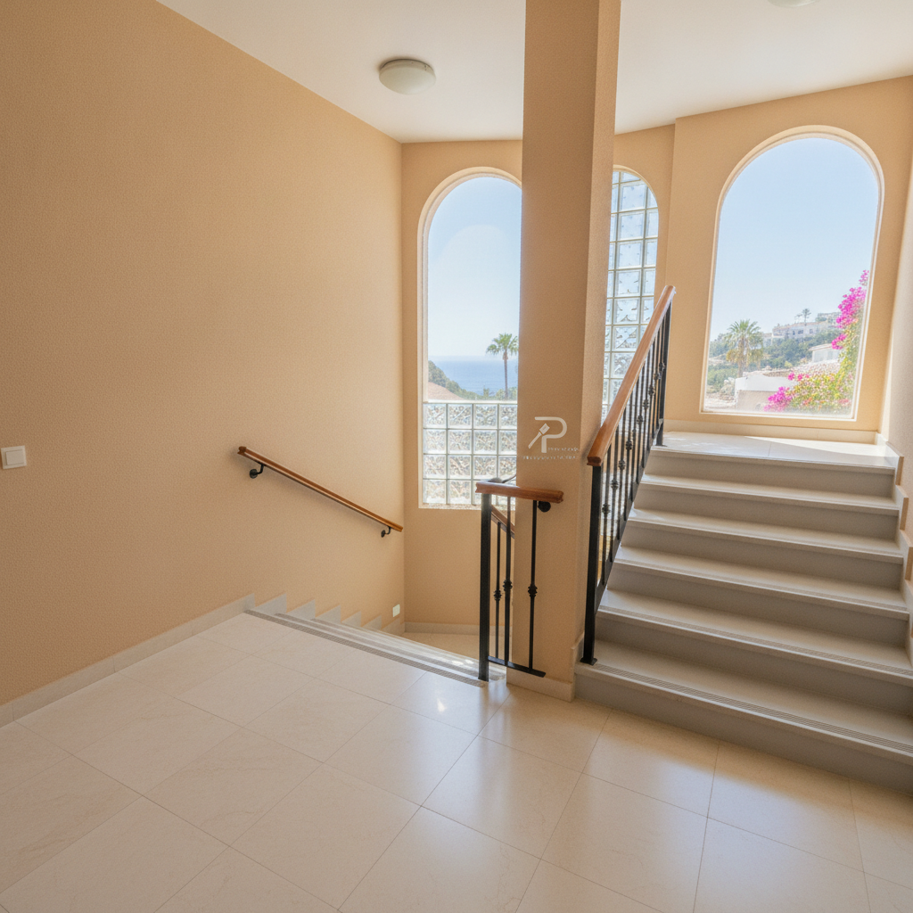 Pintar escaleras comunitarias: Consejos de durabilidad para comunidades en Mijas