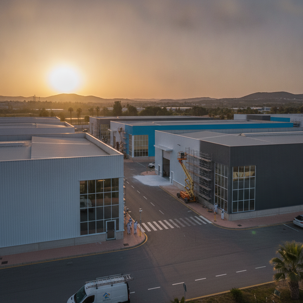 Soluciones Profesionales: Pintores para naves industriales y almacenes en los polígonos de Málaga