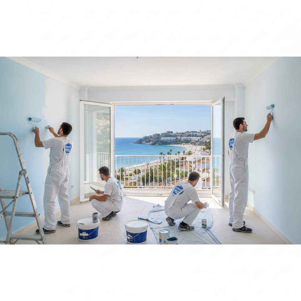 Guía definitiva para pintar apartamentos residenciales en Manilva Sabinillas